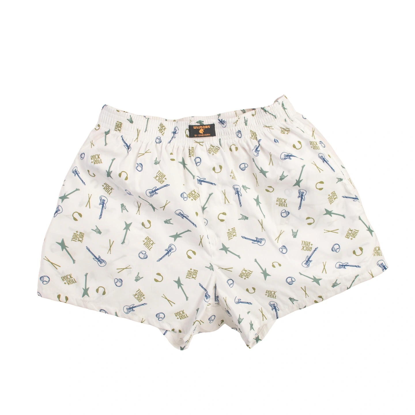 UNICORN BY ONE HORN – ROCK AND ROLL (LADIES BOXER WITH POCKETS) 1