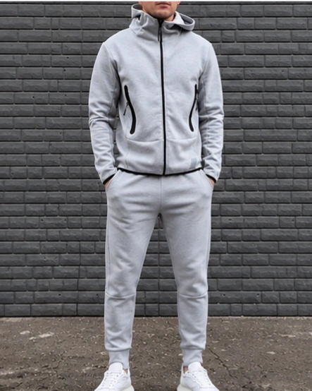 Premium 2-Piece Hooded Tracksuit Set 1