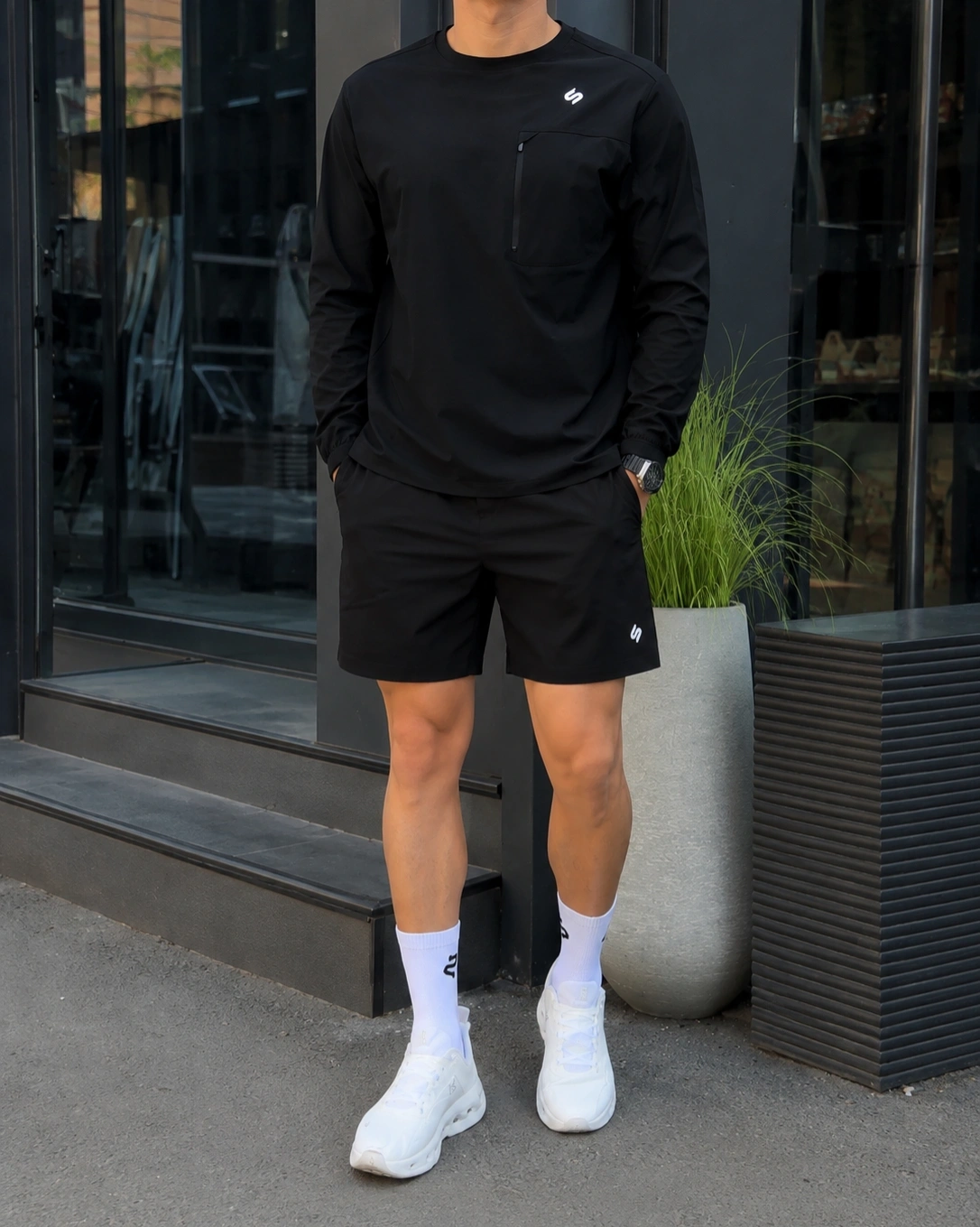๐ค Black Active 2-Piece Set โ Simple. Sporty. Stylish. 1