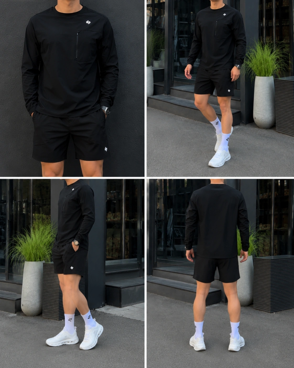 ๐ค Black Active 2-Piece Set โ Simple. Sporty. Stylish. 2