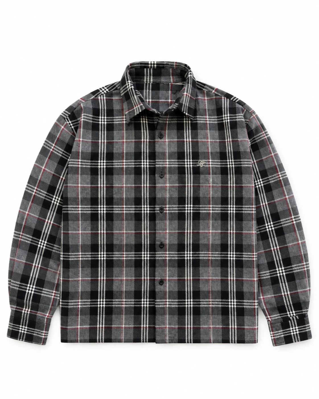 Graphite Check Flannel 1