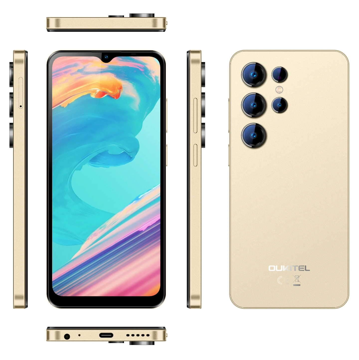 OUKITEL C2 | 6.52-inch Display | 5000mAh Battery | 13MP Rear Camera | 5MP Fornt Camera | Unisoc T310 Quad-Core | Powered By Android | Laniz Hub 15