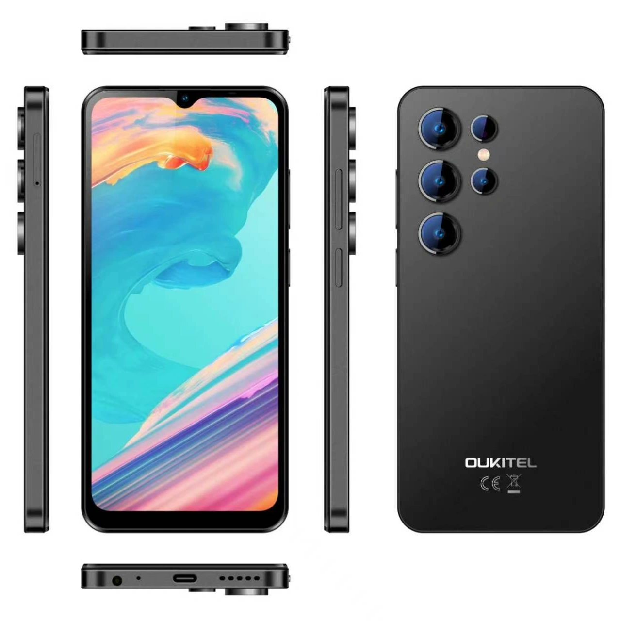 OUKITEL C2 | 6.52-inch Display | 5000mAh Battery | 13MP Rear Camera | 5MP Fornt Camera | Unisoc T310 Quad-Core | Powered By Android | Laniz Hub 14