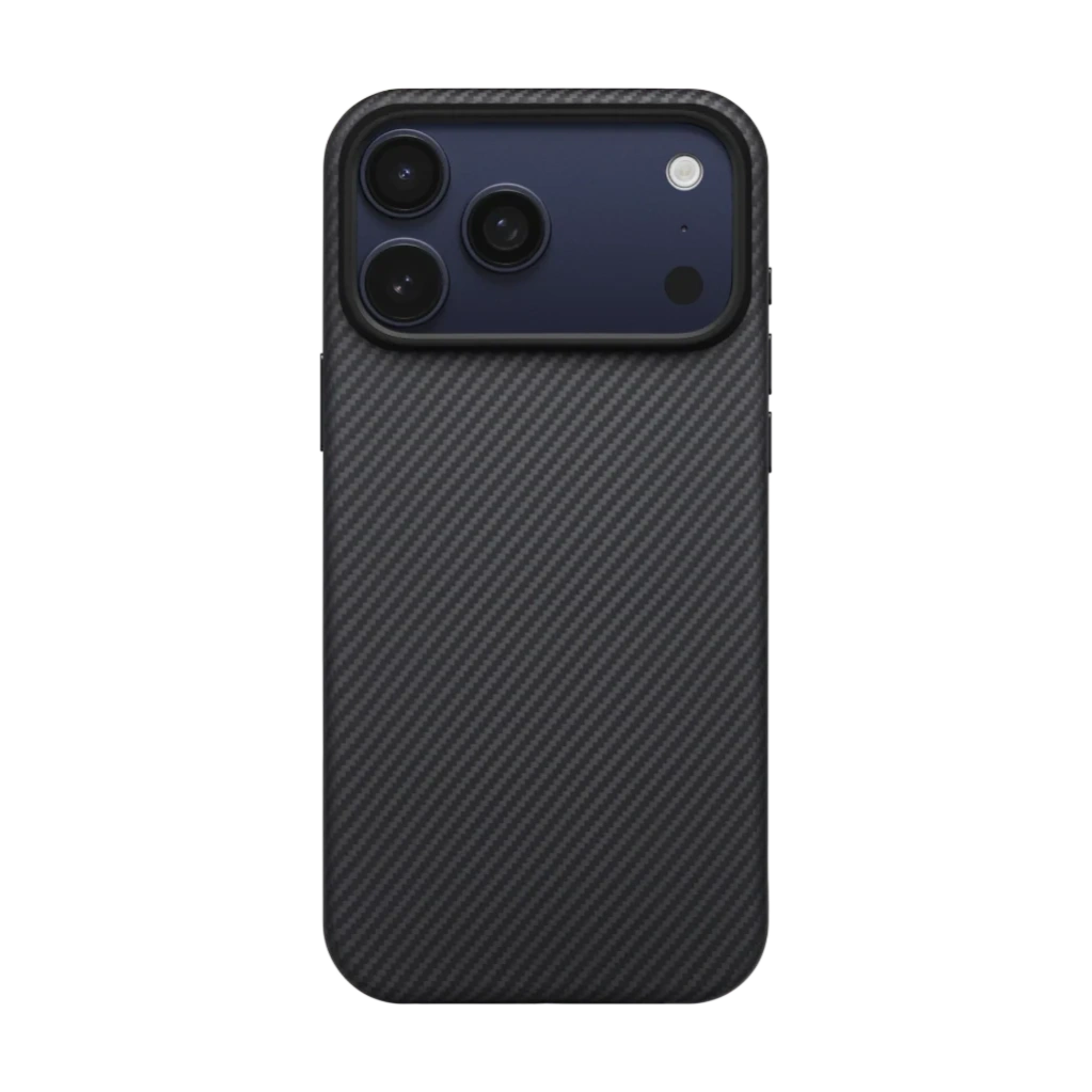 Pitaka Aramid UltraGuard Case for iPhone 17 Pro Max (Black/Grey Twill)