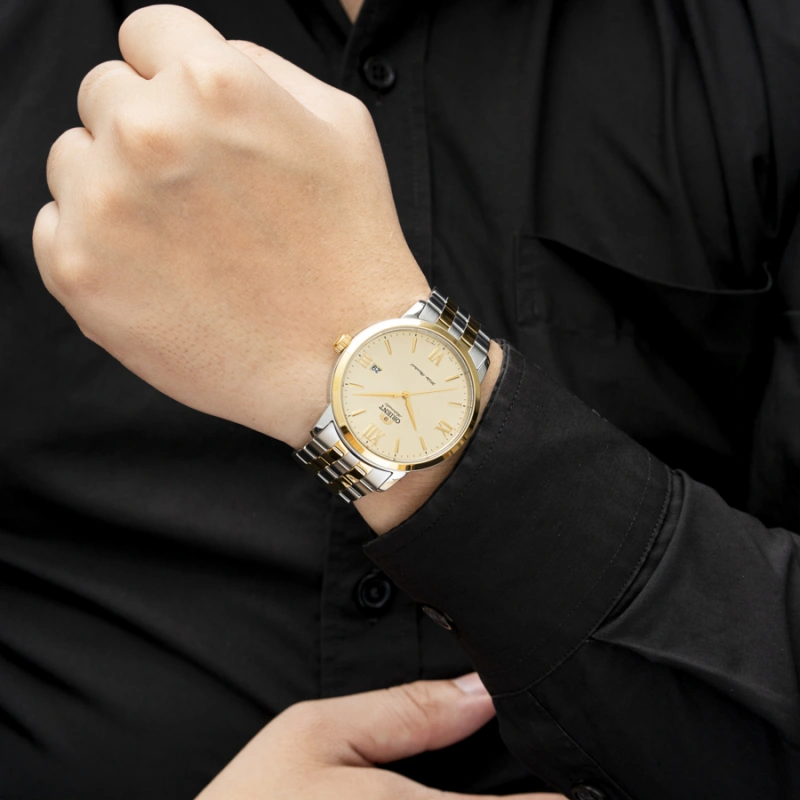 ORIENT Symphony IV: Mechanical Contemporary Watch, Metal Strap