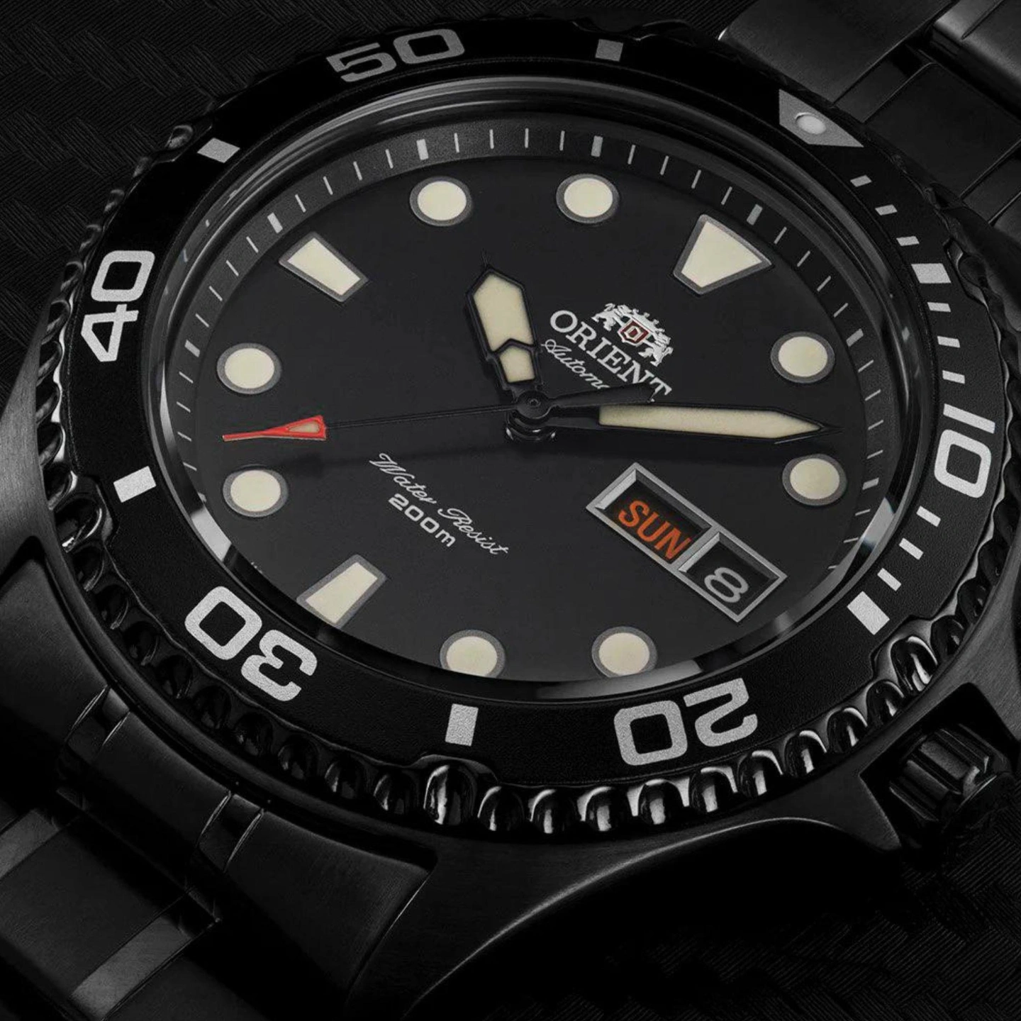 Orient Ray Raven II Automatic Black Dial Men's Watch (FAA02003B9)