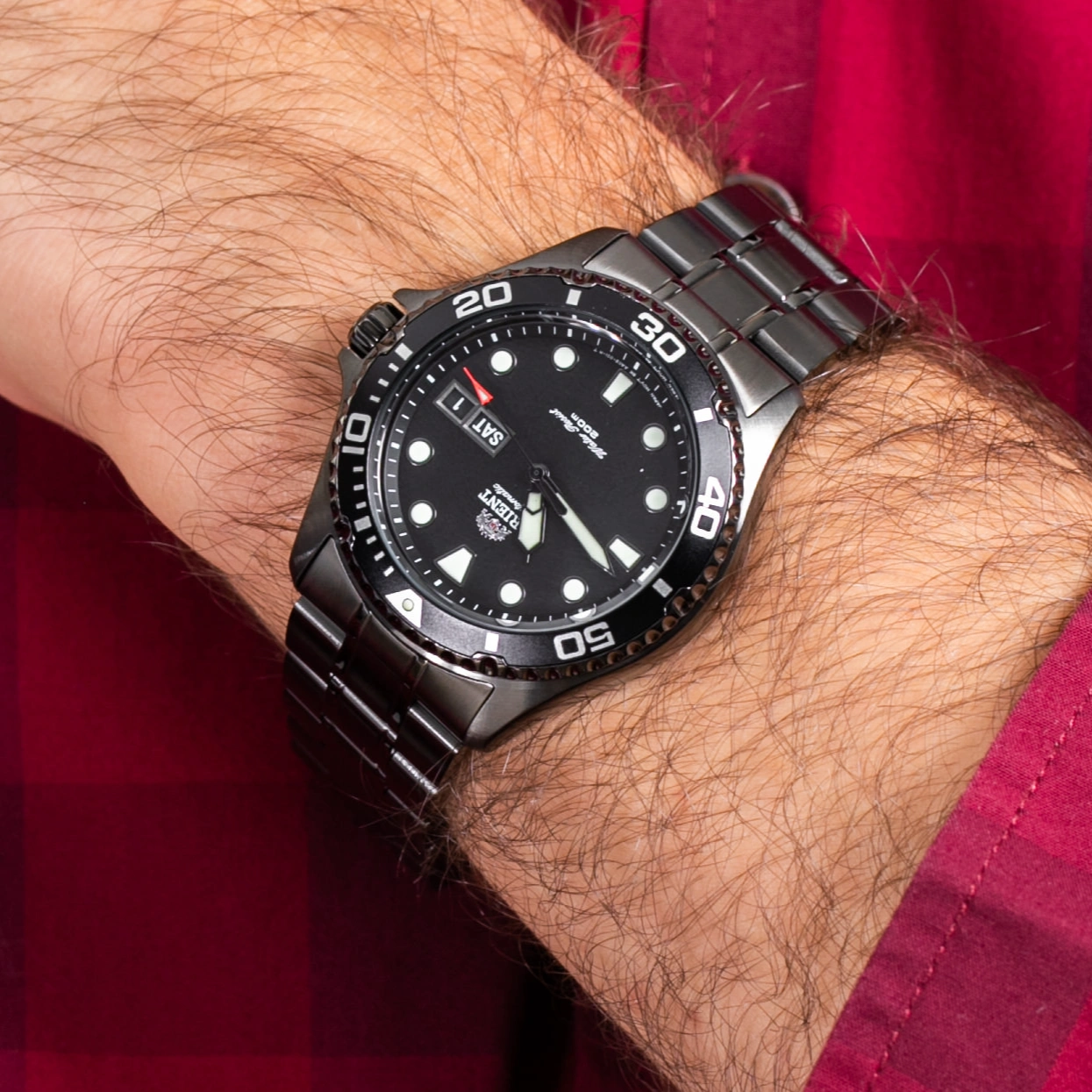 Orient Ray Raven II Automatic Black Dial Men's Watch (FAA02003B9)