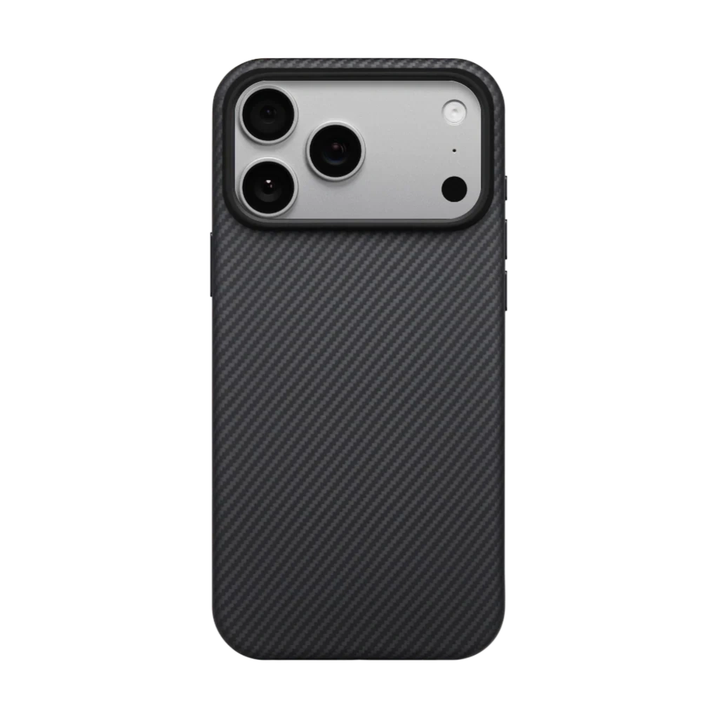 Pitaka Aramid UltraGuard Case for iPhone 17 Pro Max (Black/Grey Twill)