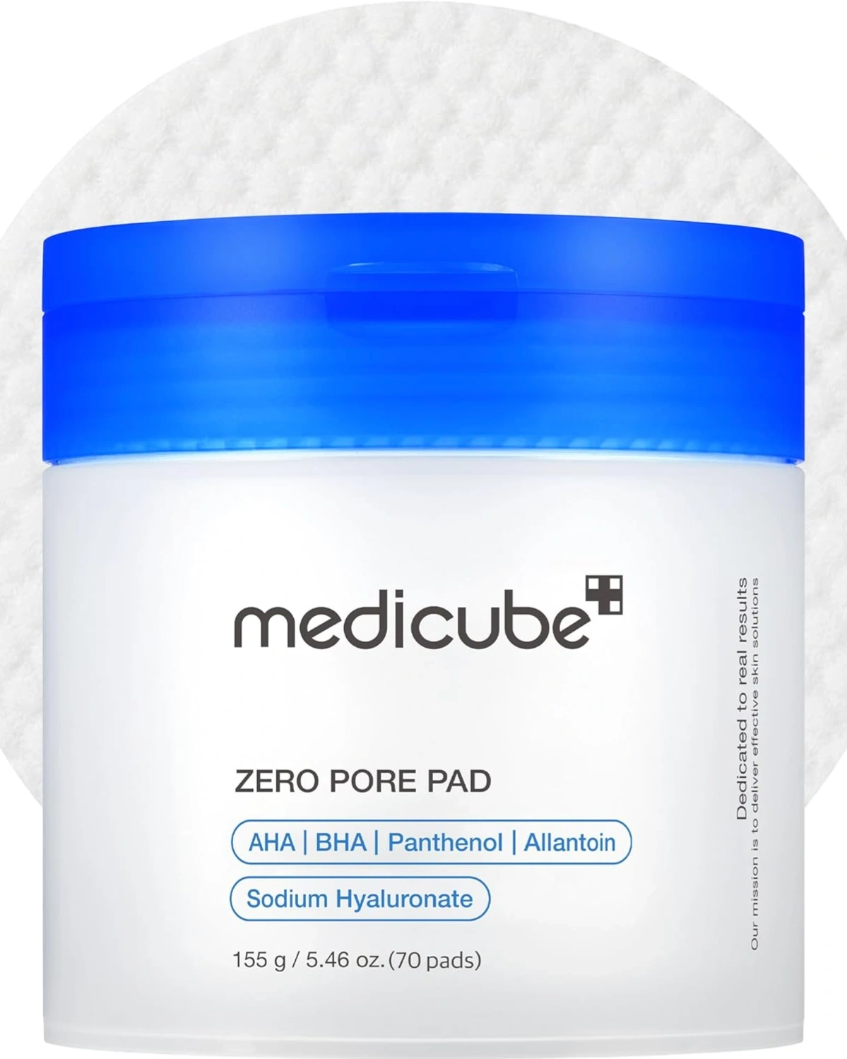 medicube Toner Pads Zero Pore Pad 2.0 for Exfoliation and Pore Care 1