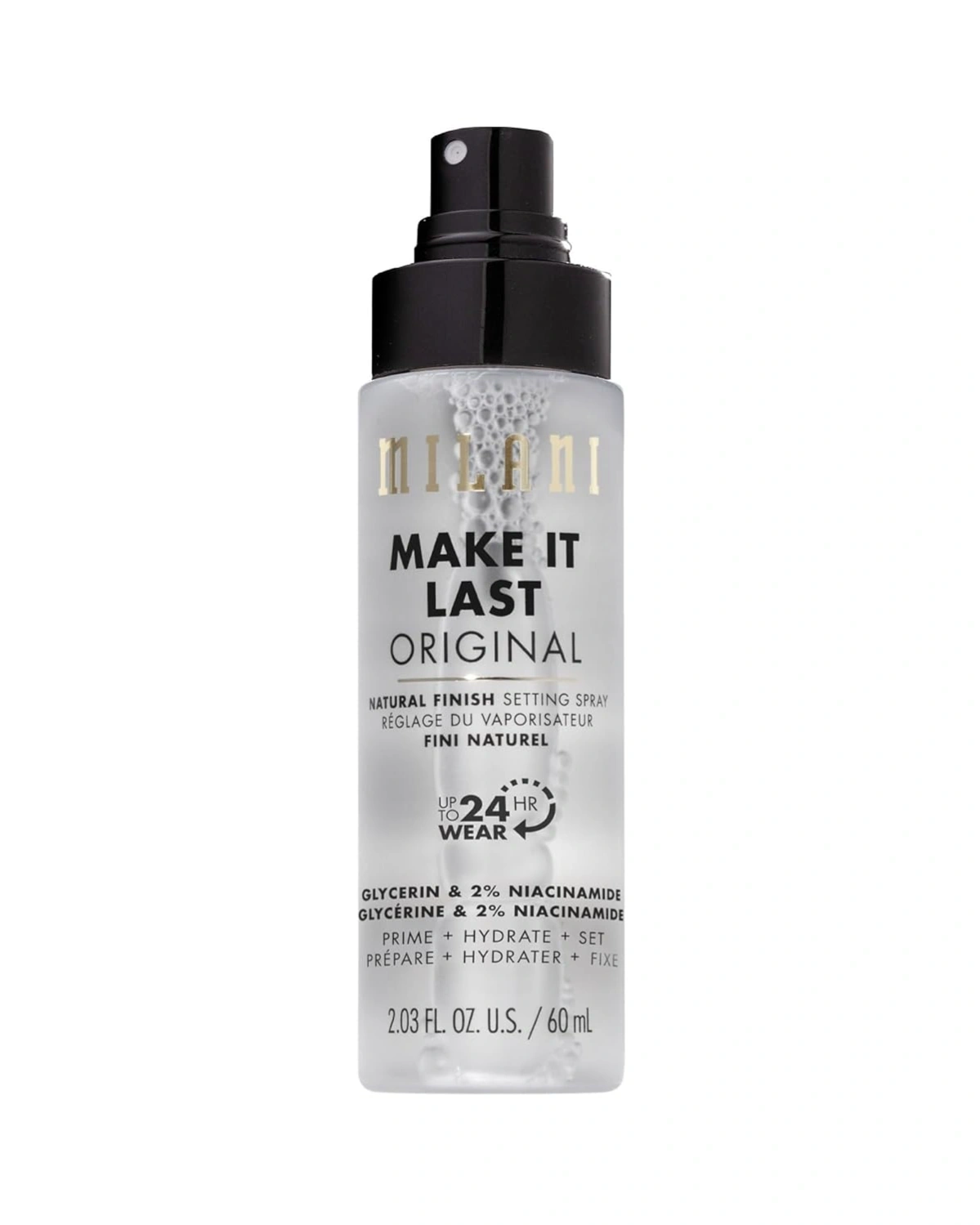 Milani Setting Spray + Primer, Make It Last Original Natural Finish 1