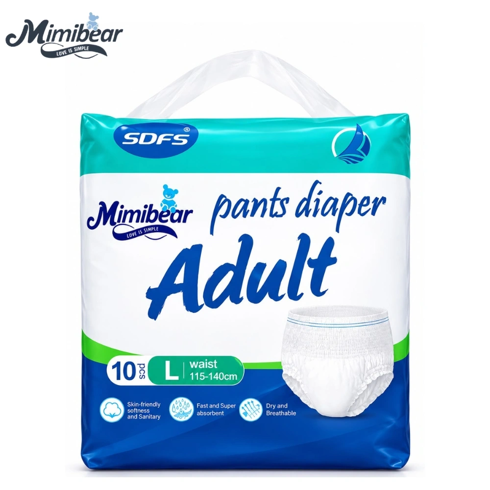 MIMIBEAR SOFS ADULT DIAPER PANT STYLE MEDIUM LARGE XL SIZE 2