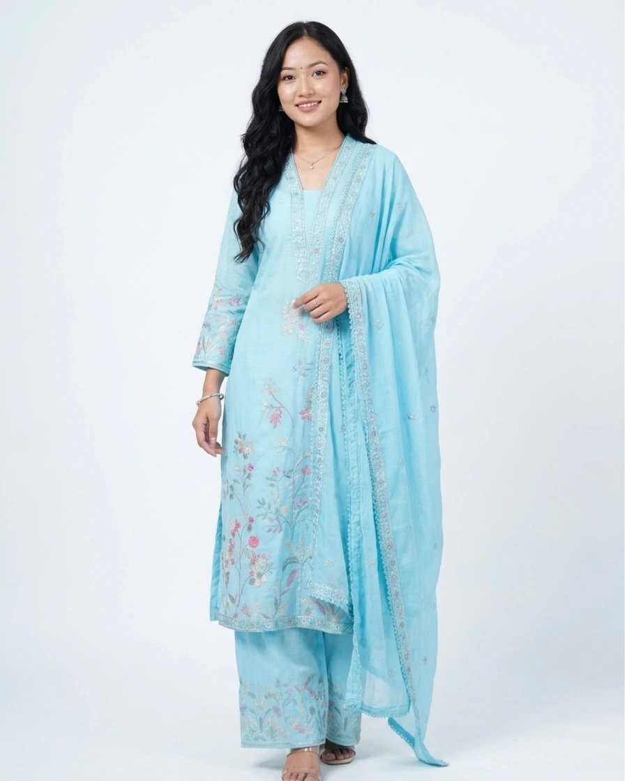 A NECK KURTHI 1