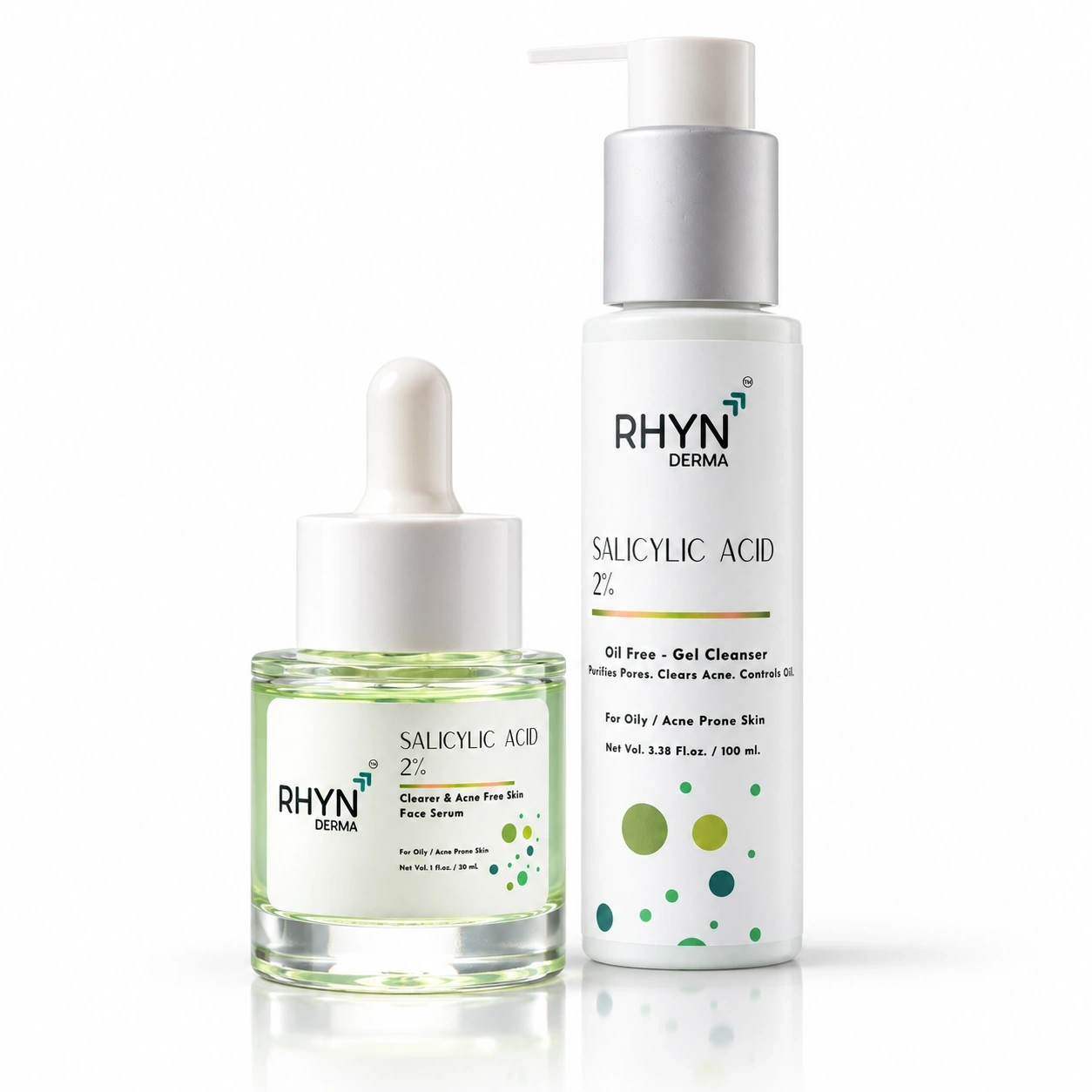 RHYN Clear Start Duo | Salicylic Cleanser + Serum for Oily & Acne-Prone Skin 4