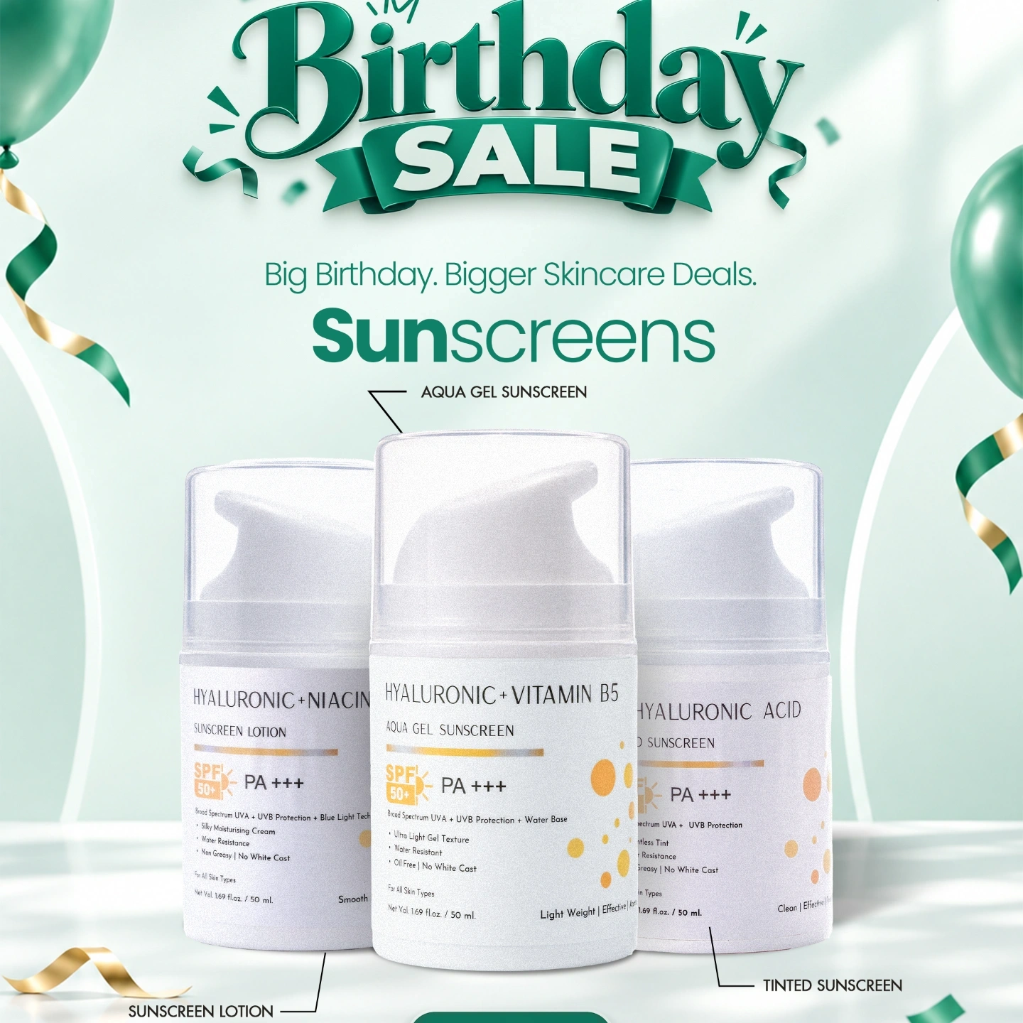 RHYN Birthday Sunscreen Deal - Rs.799 1
