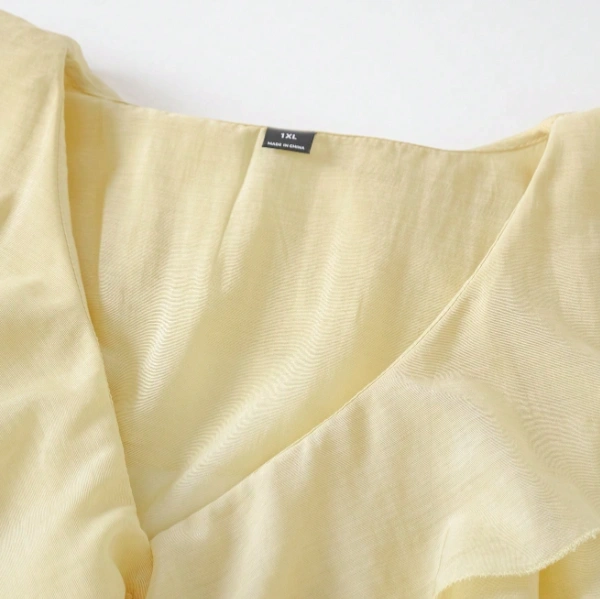 Vacation Formal Evening Tea Party Wedding Guest Butter Yellow 3