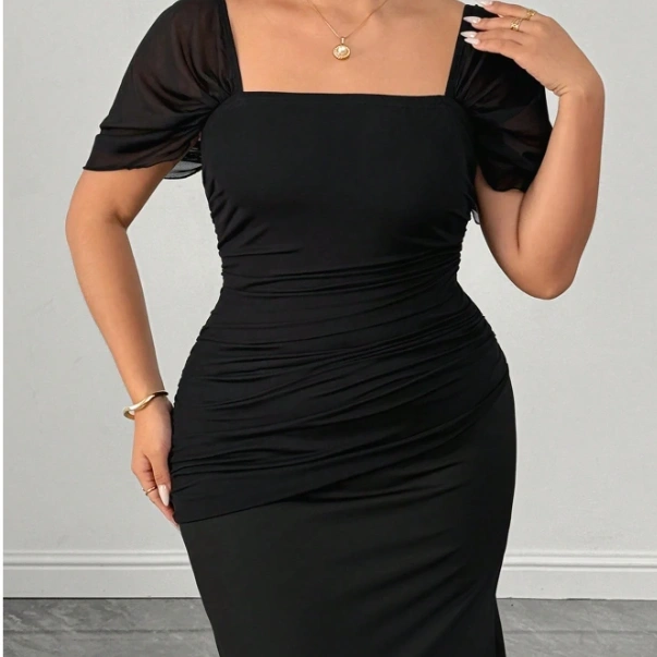 Elegant Sexy Waist-Cinched Party Dinner Formal Sexy Dresse 4
