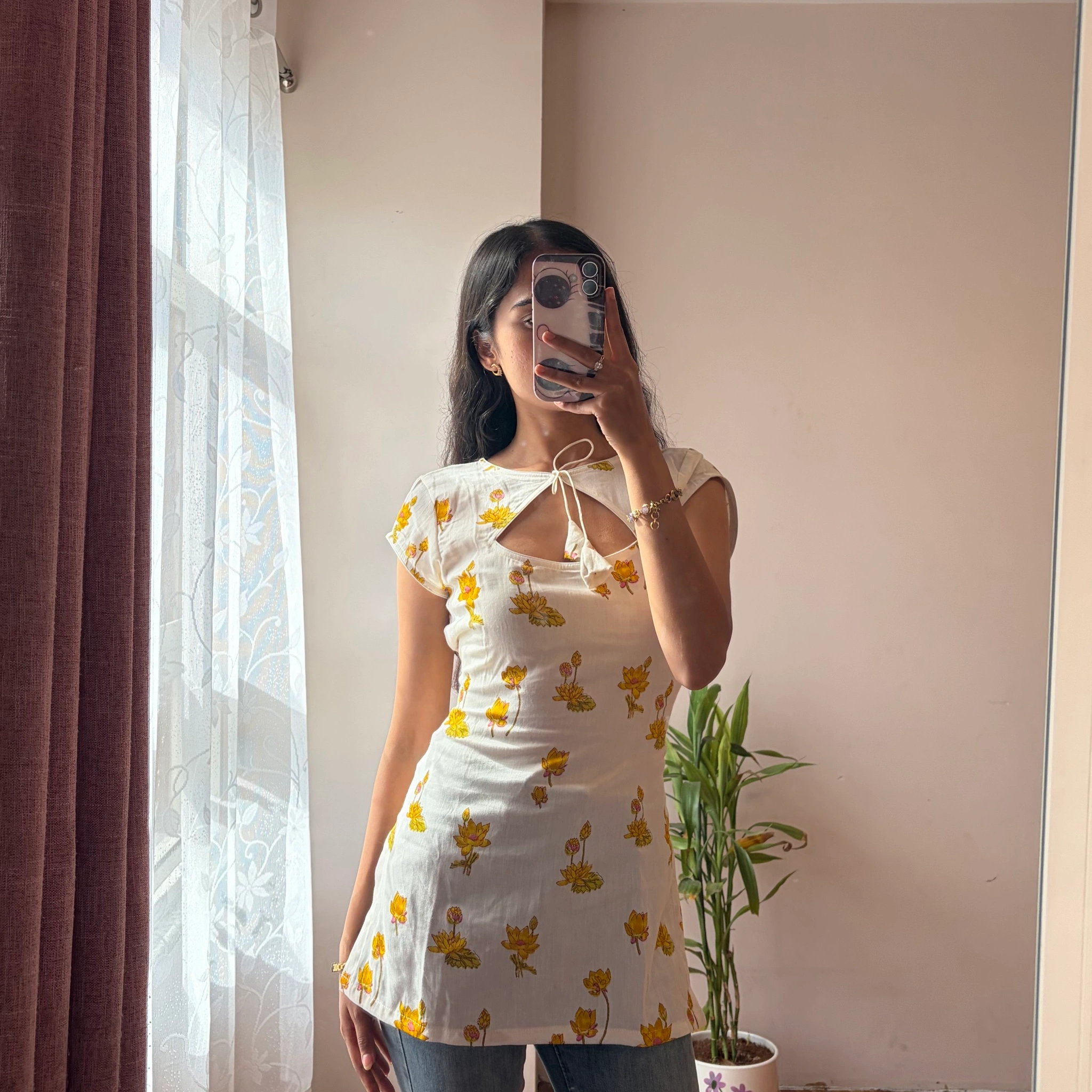 Yume Cotton Kurti with Farsi Pants 9