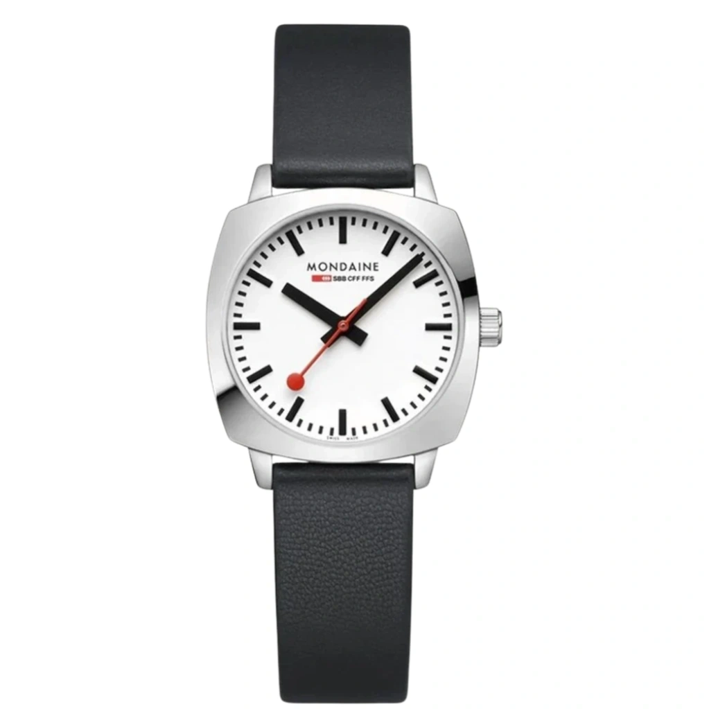 Mondaine Petite Cushion 31mm MSL.31110.LBV Ladies Watch 1