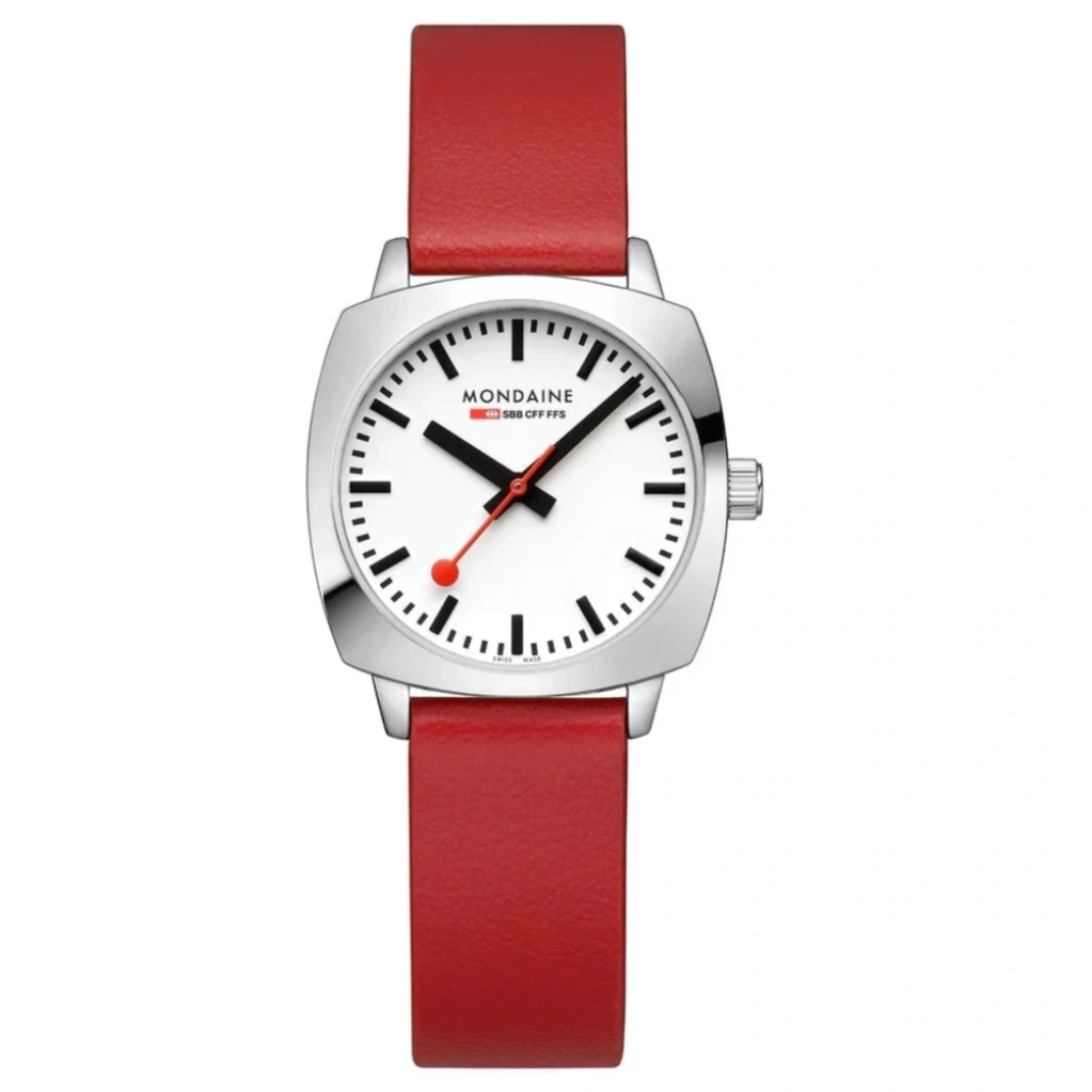 Mondaine Petite Cushion 31mm MSL.31110.LCV Ladies Watch 1