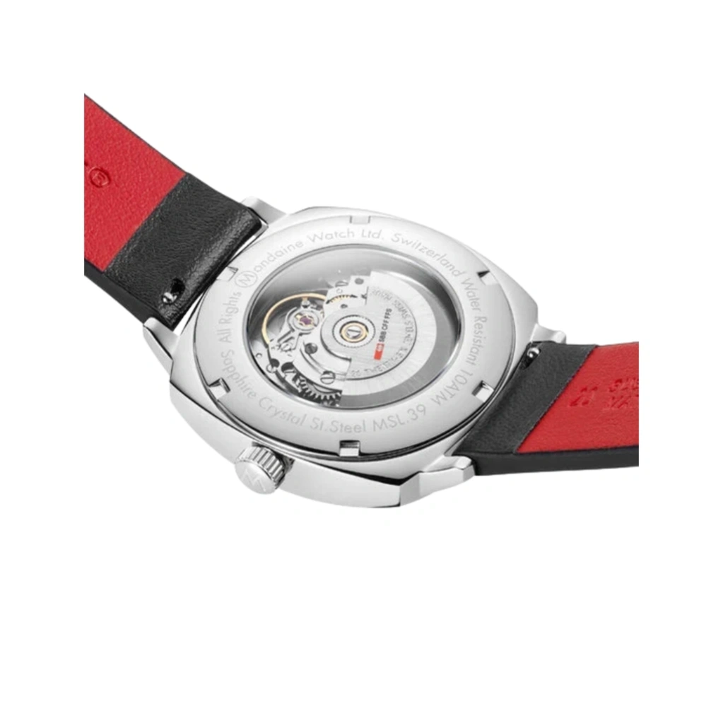 Mondaine Cushion Automatic 39mm MSL.3961B.LBV Men's Watch 2