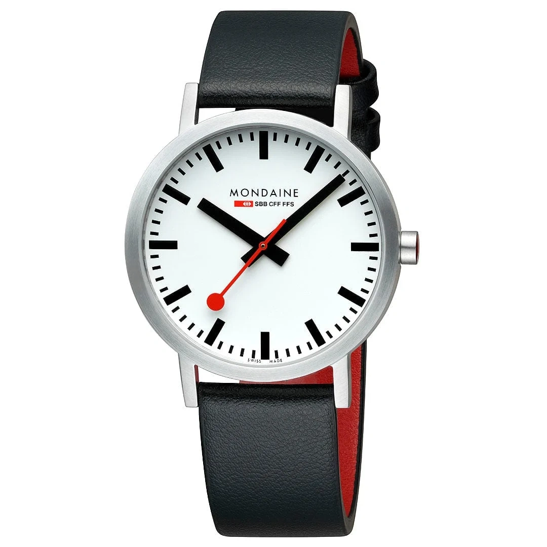 Mondaine Railways 40mm A660.30360.16SBBV Classic Gent 6