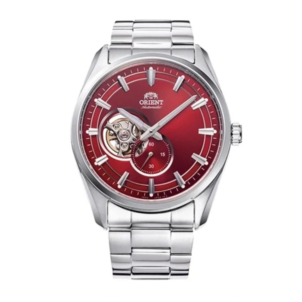 Orient Stretto Semi Skeleton 40.8mm RA-AR0010R 1