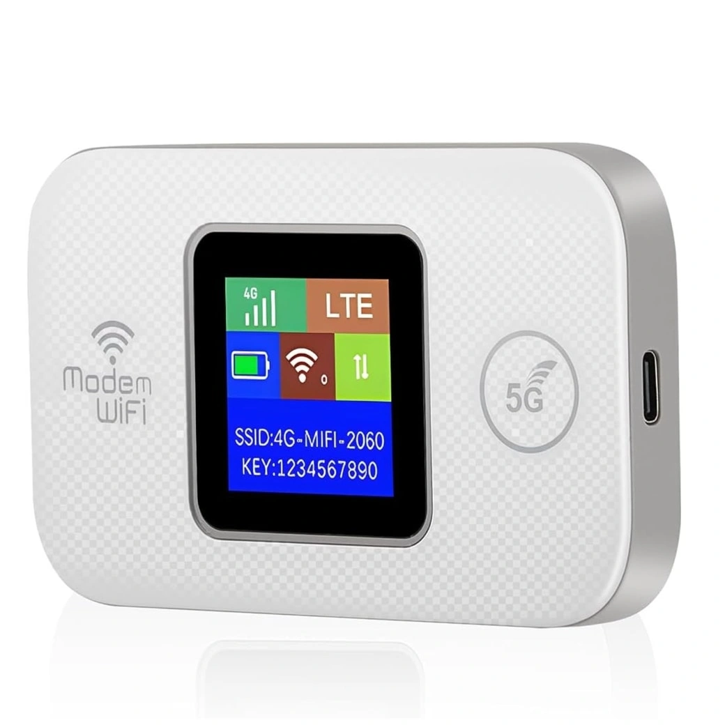 Wireless Mobile WiFi Pro MF680-E LCD 4G LTE CAT6 MiFi Pocket Router | 3000mAh | Type-C | 10 Devices 1