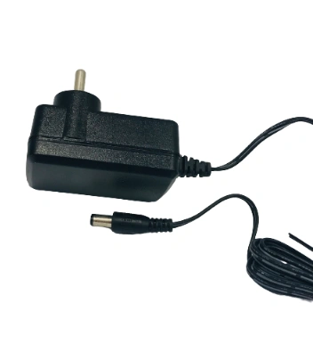 Router Charger EU083S 12V/1.0A Round Black Pin for Router, LCD Monitor, TV, LED Strip, CCTV, Piano 1