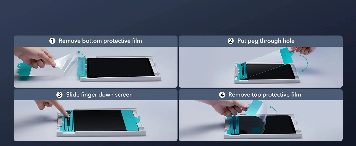 ESR iPad tempered glass screen protector
