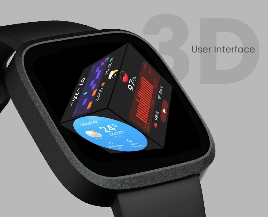 HiFuture Edge Smartwatch | 1.72" HD Display, Wireless Calling, 100+ Sports Modes 1