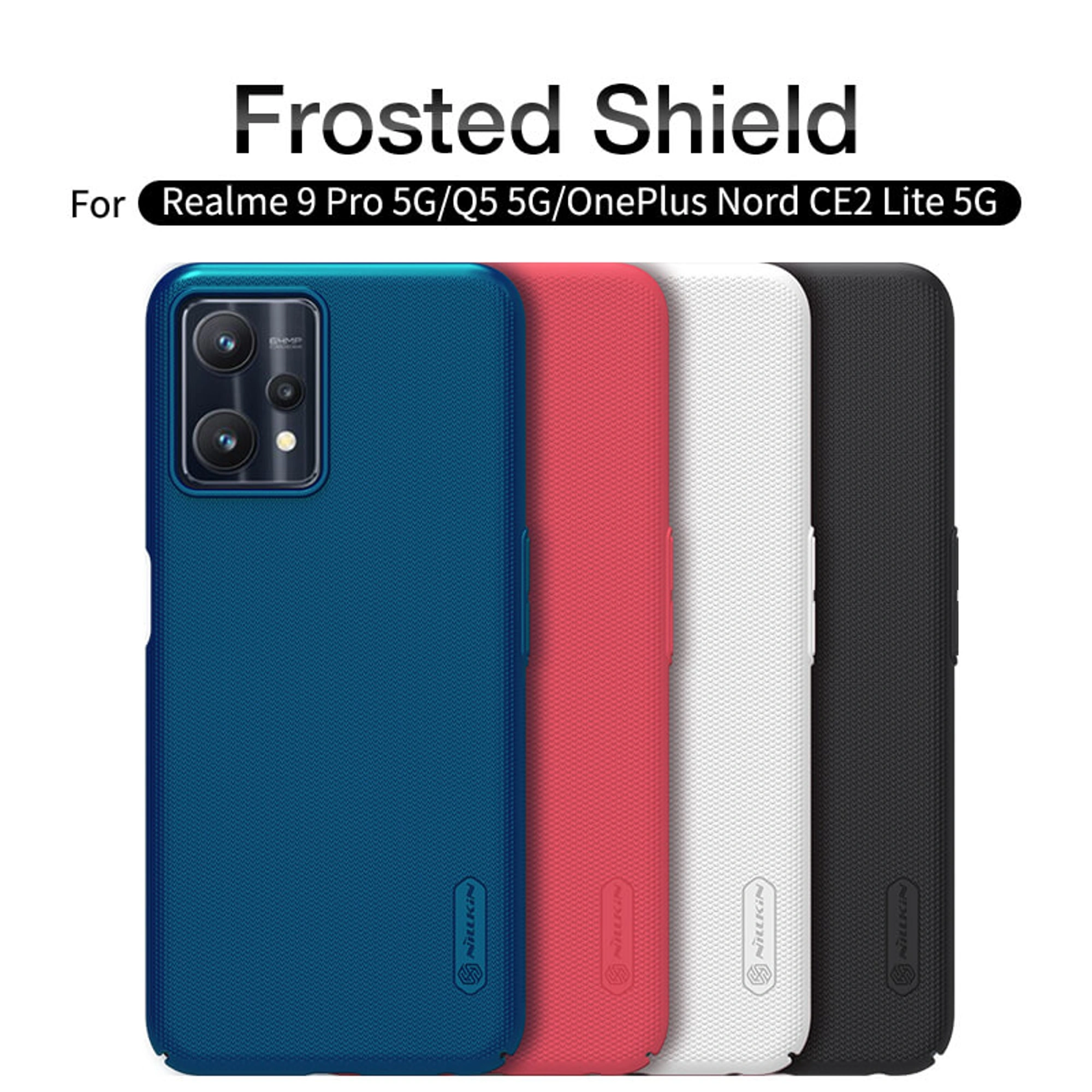 Nillkin Frosted Cover Realme 9 Pro5 G / Realme Q55 G / Nord CE2 Lite5 G -Nillkin / Black 1