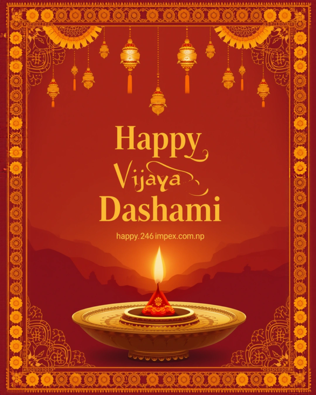 विजया दशमी २०८३ को हार्दिक मंगलमय शुभकामना! | 246Impex