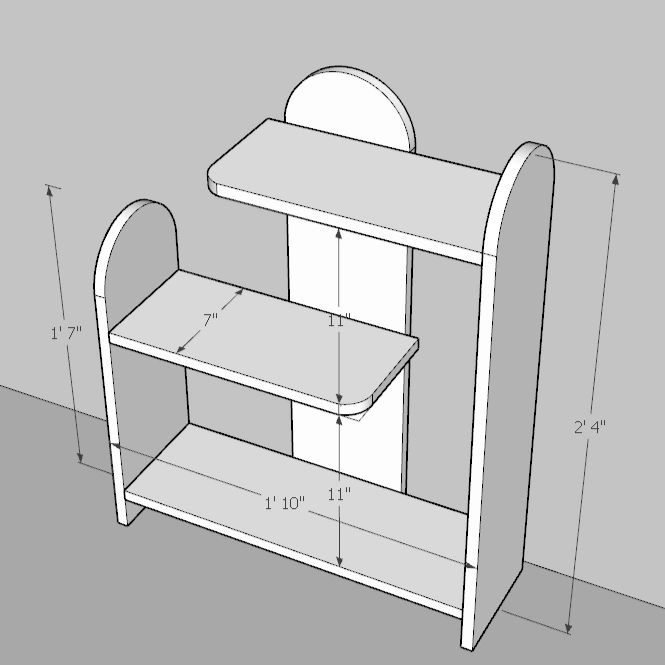 Arch Shelf 4