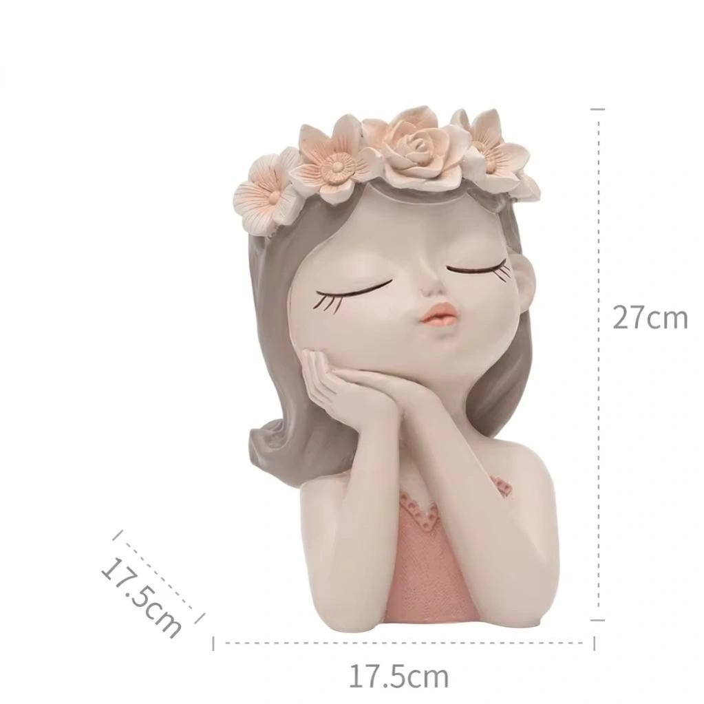Girl vase 3
