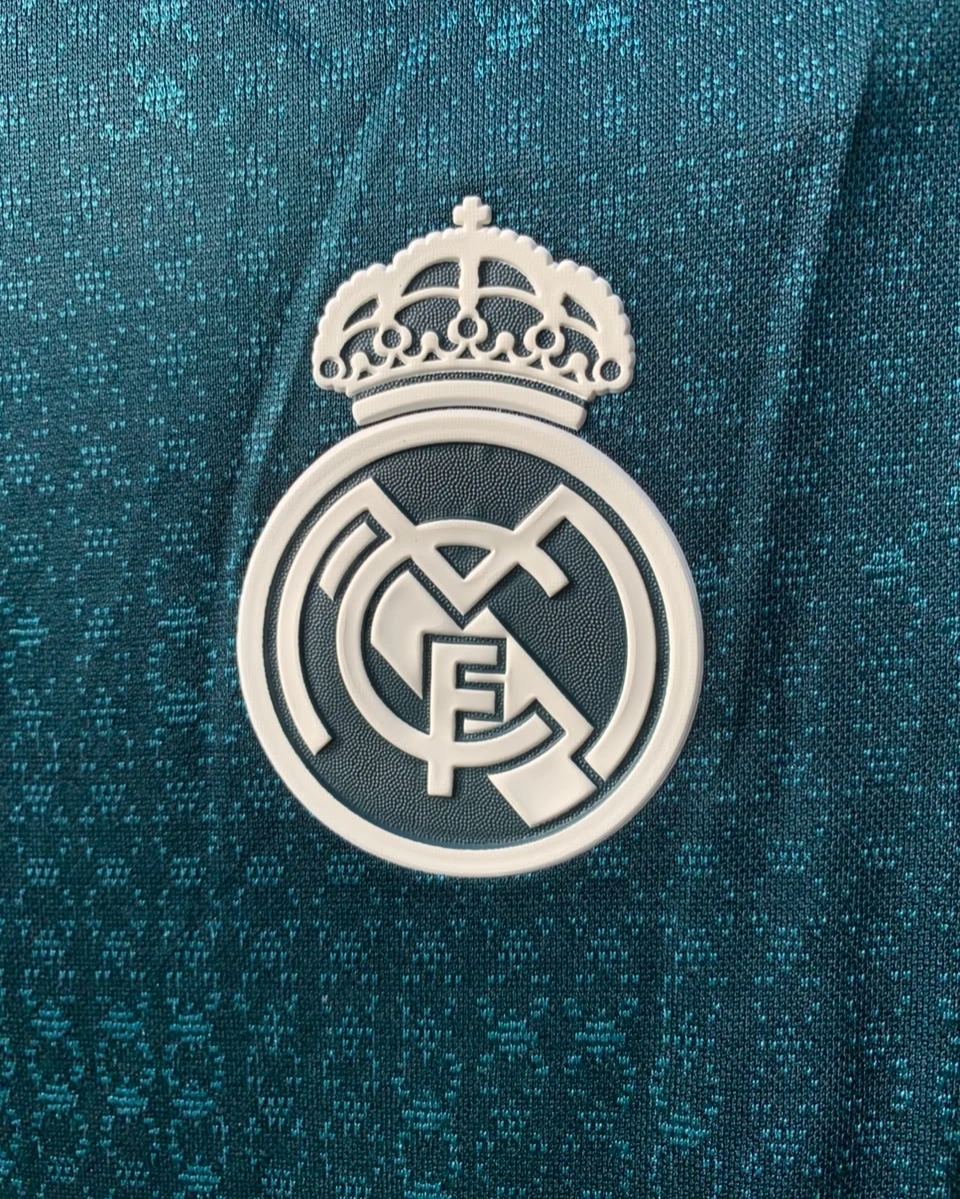 Real Madrid Away Jersey 2026/27 – Player Version – Green Football Shirt – Emirates Fly Better 2