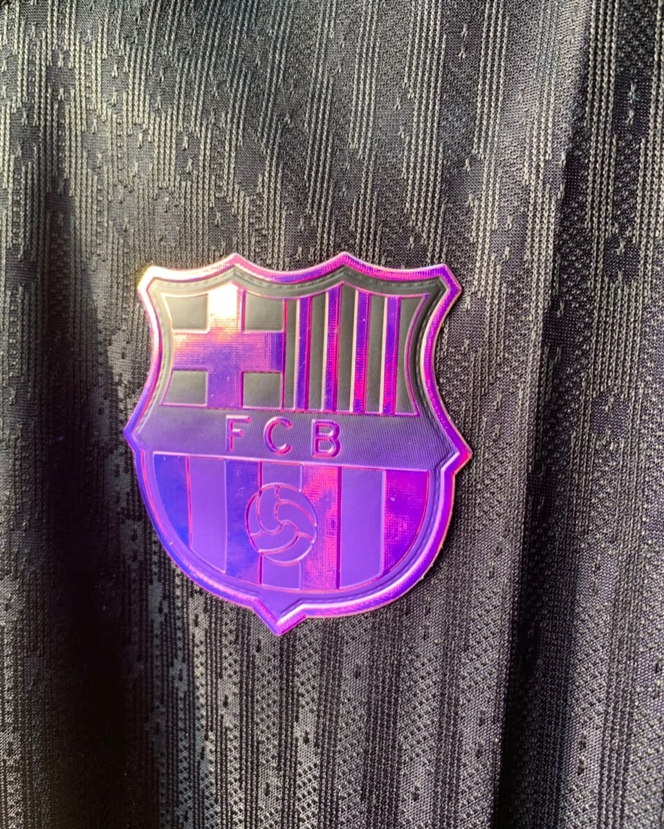 FC Barcelona Away Jersey 2026/27 – Kobe Mamba Mentality Edition – Black Purple Gradient – Player Version 2