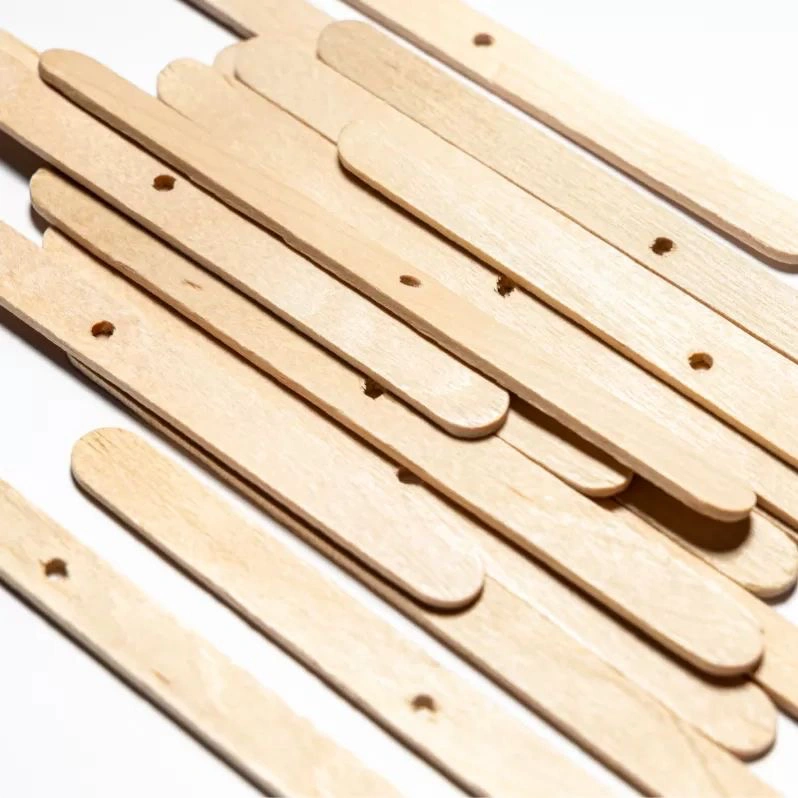 Wooden wick holder 1