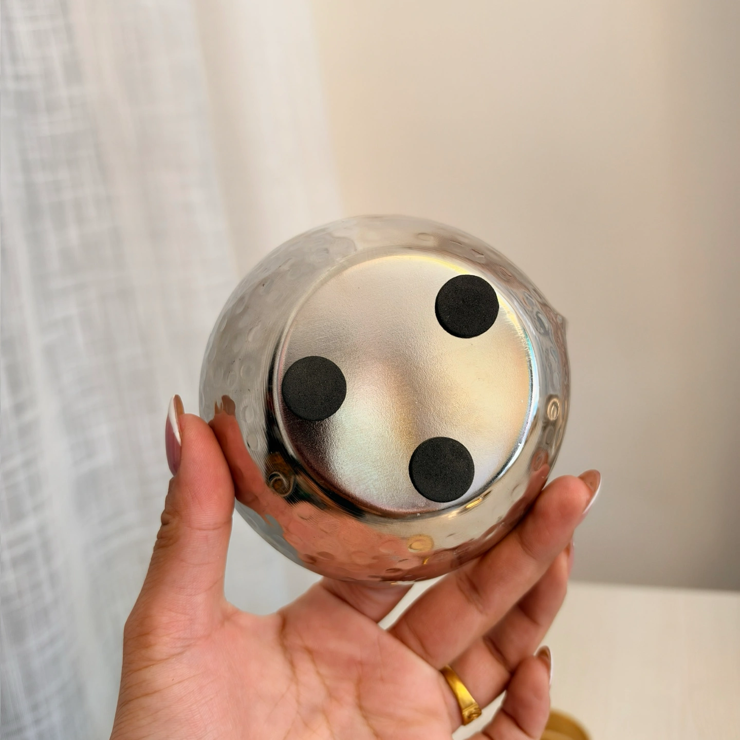 Silver Electro plated urli 3