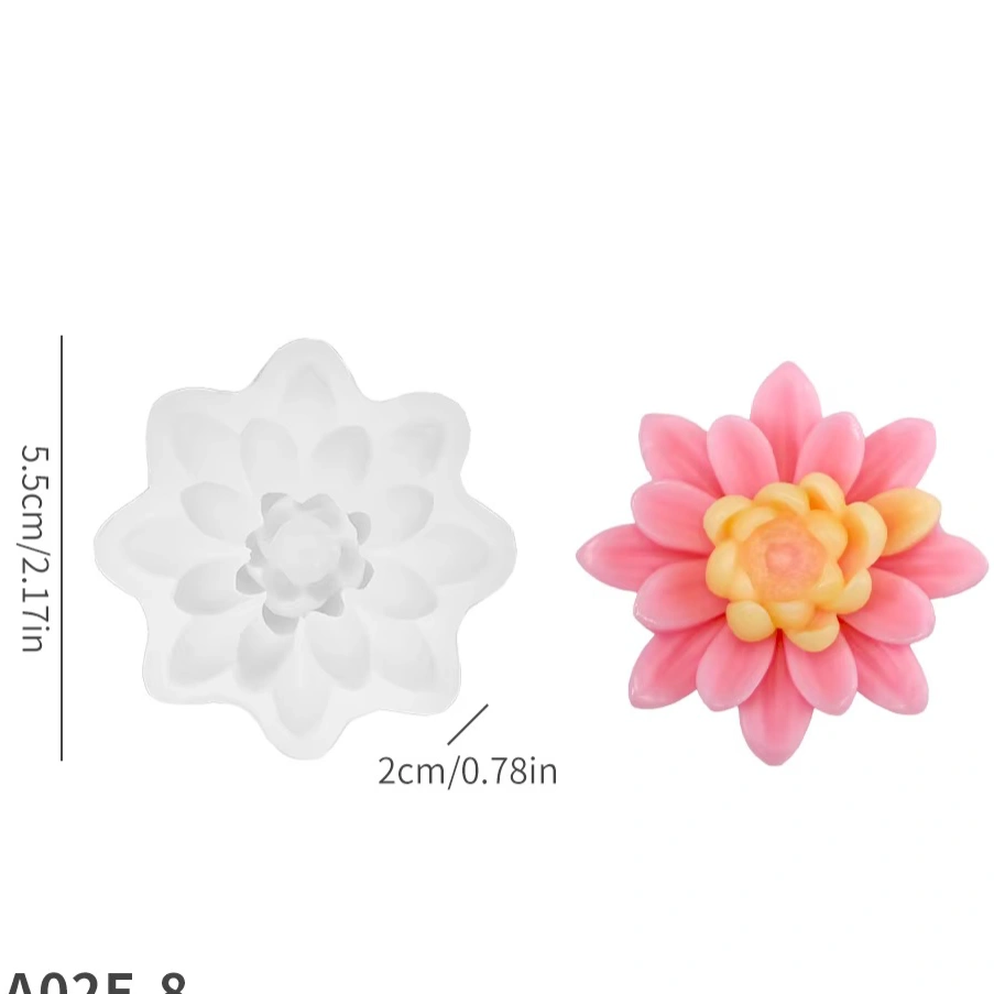 Pretty flower mold 2 1