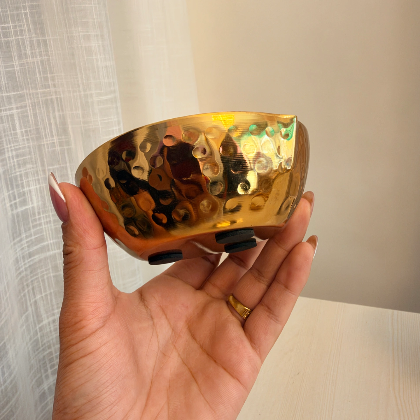 Golden Electro plate wish bowl 2