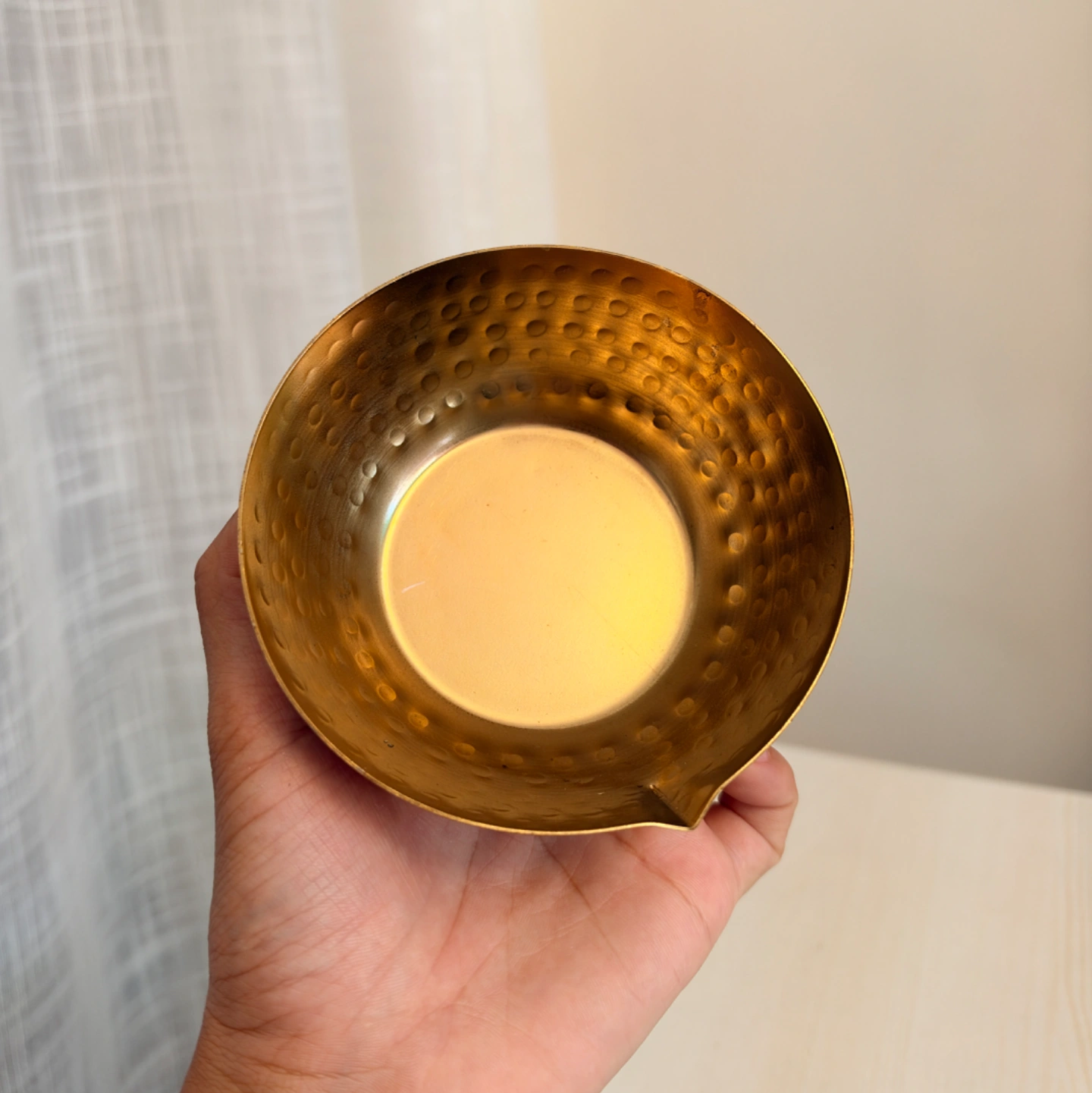 Golden Electro plate wish bowl 1
