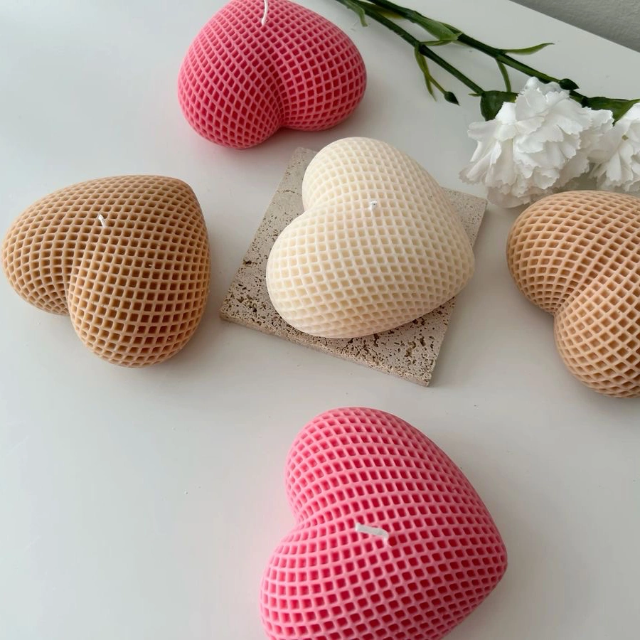 Heart pattern Moulds 1