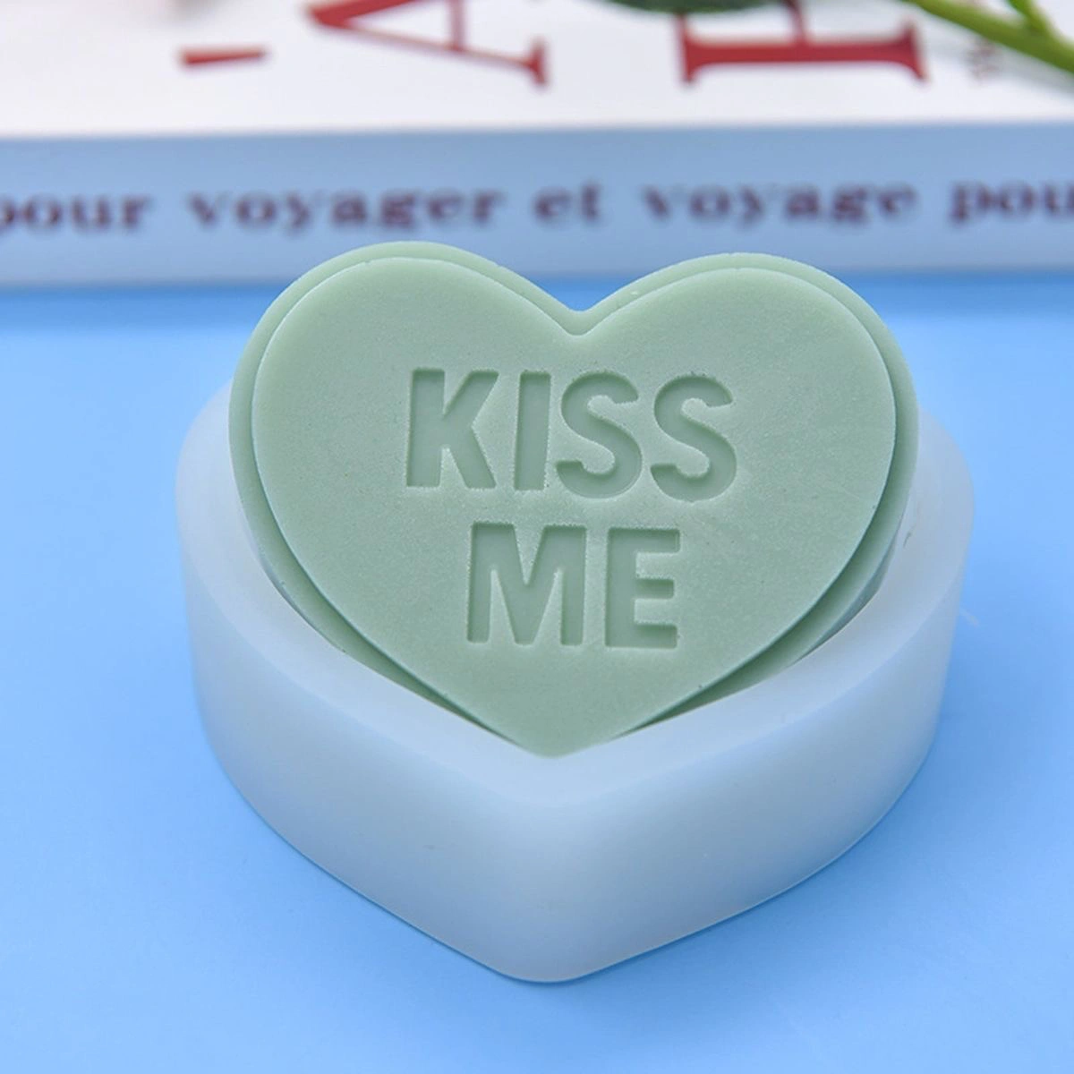 Kiss Me heart Moulds 1