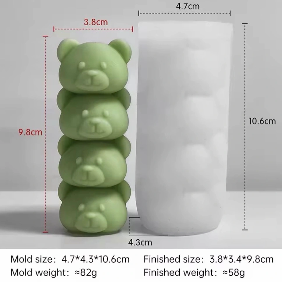 3 layer teddy Mould 1