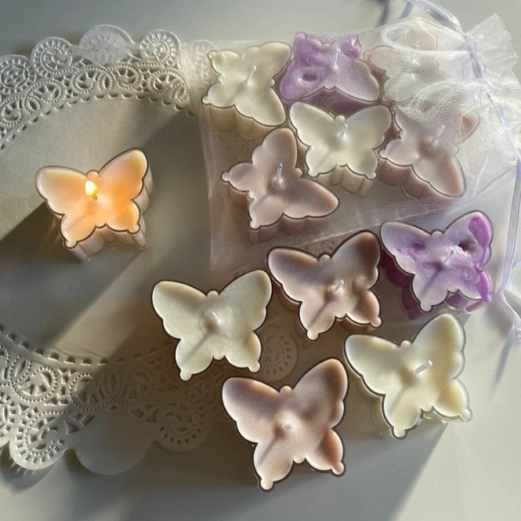 Butterfly acrylic tealight 1