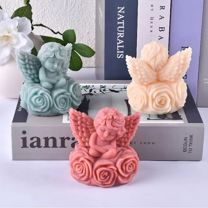 Rose Angel baby mold 1