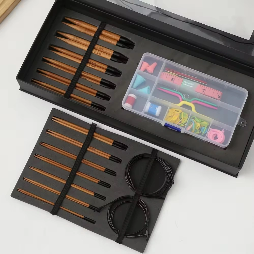 Circular knitting needle set 1