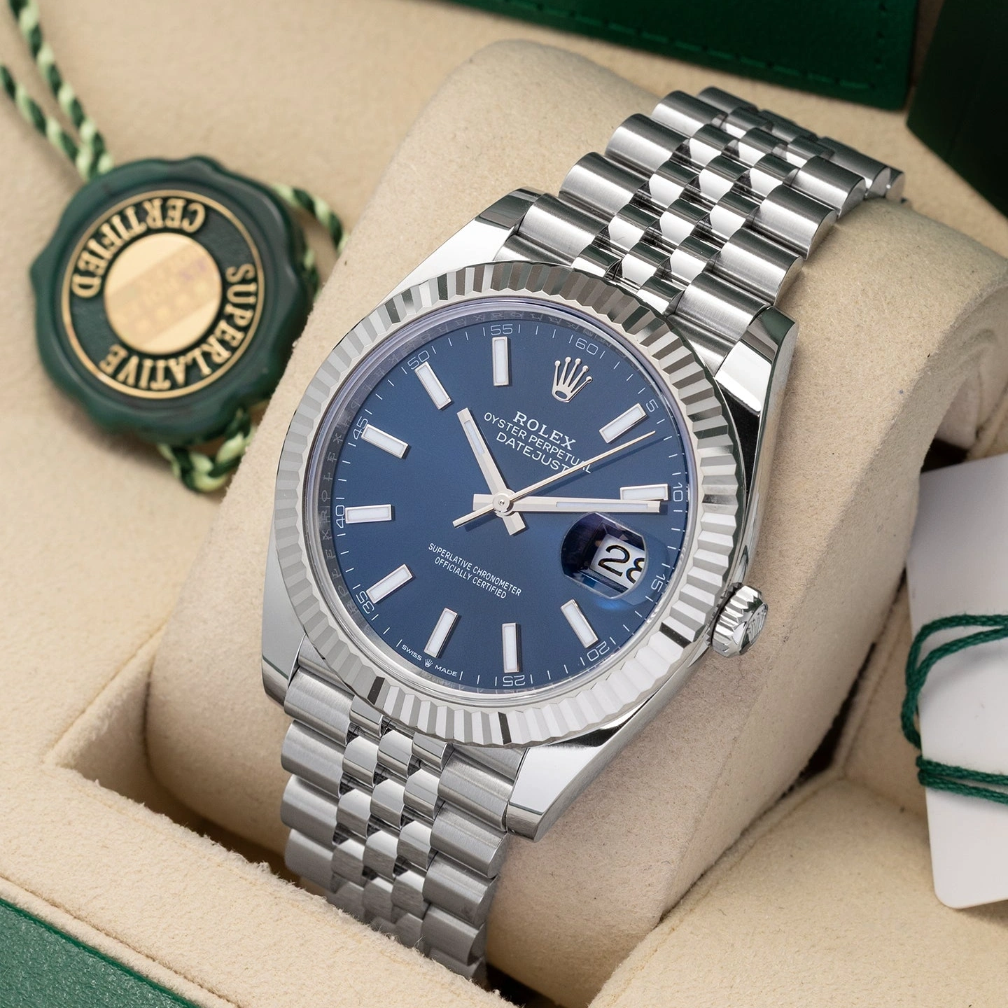 Rolex Just Date 41 MM Oystersteel 1