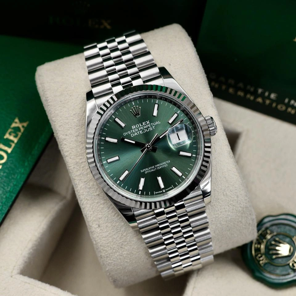 Rolex Just Date 41 MM Oystersteel 4