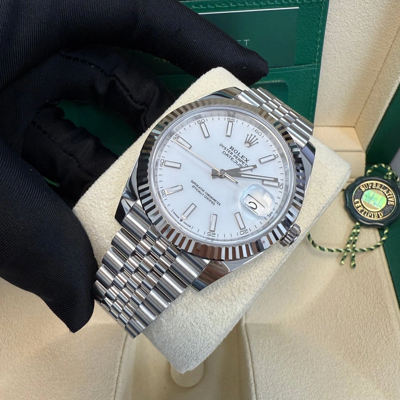 Rolex Just Date 41 MM Oystersteel 7